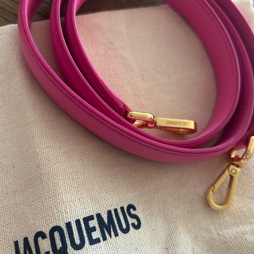 Jacquemus Pink Leather puff le petit Bambimou Shoulder Bag - Picture 8 of 12